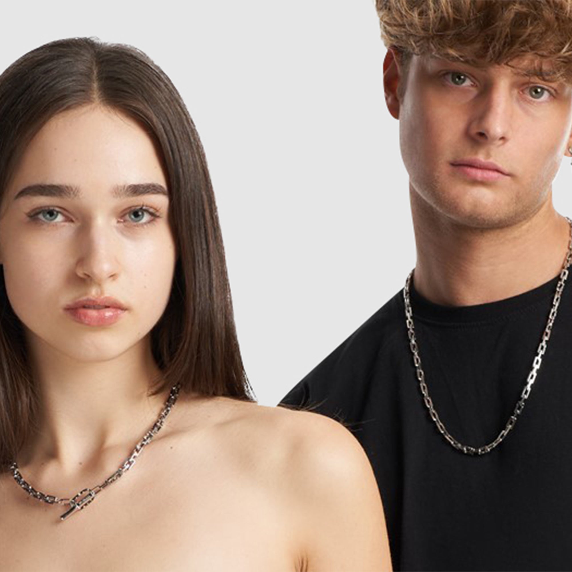 月亮和星星雕刻项链