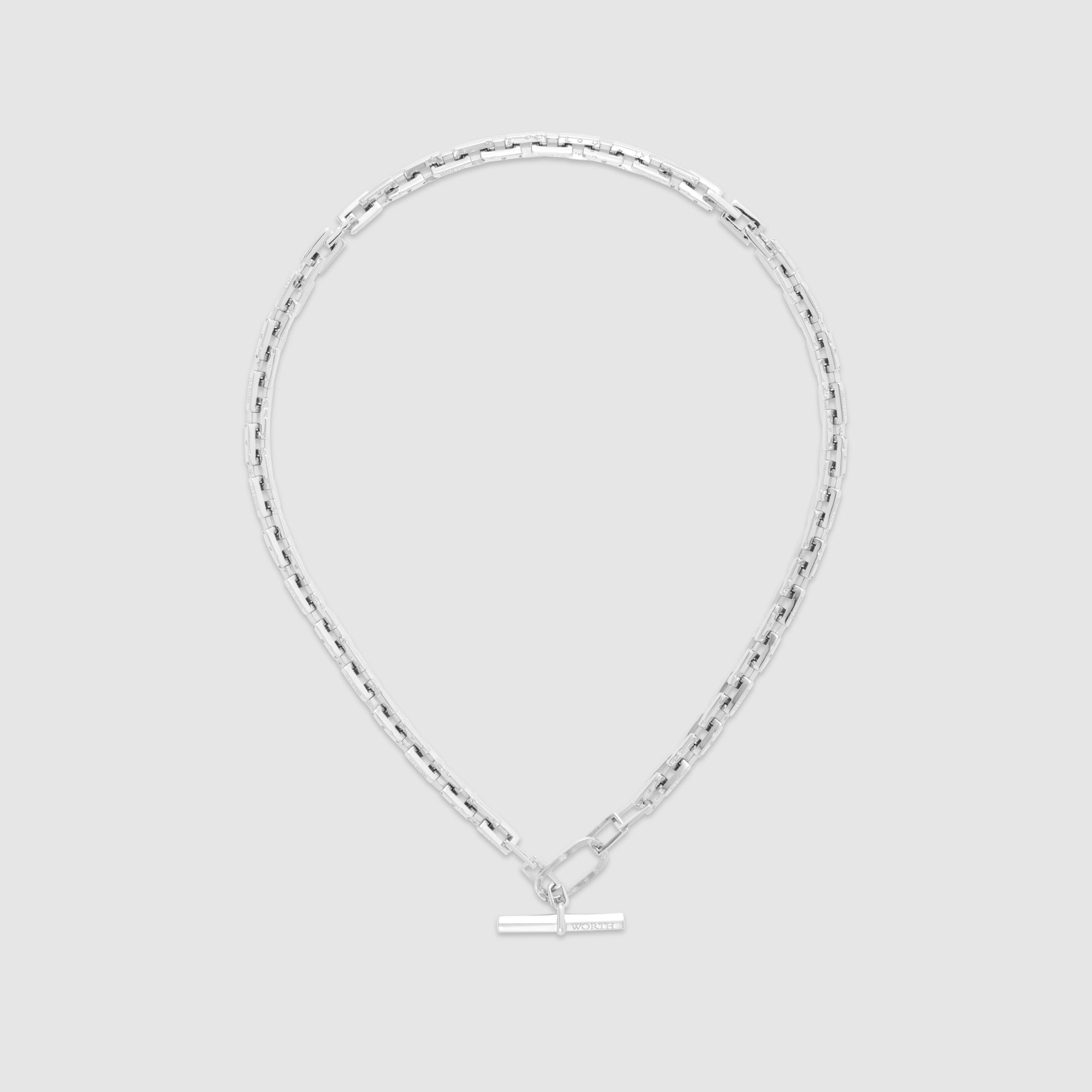 月亮和星星雕刻颈链